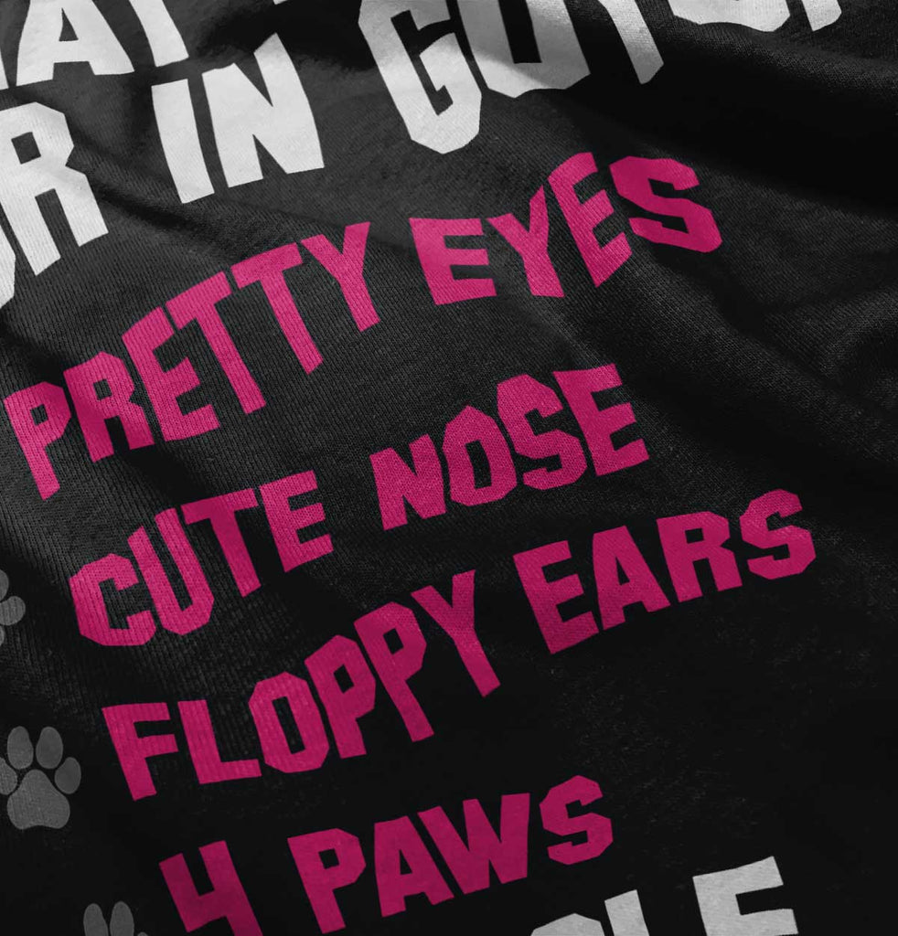 Beagle Checklist Romper Bodysuit-Direct To Garment Print-Brisco Baby