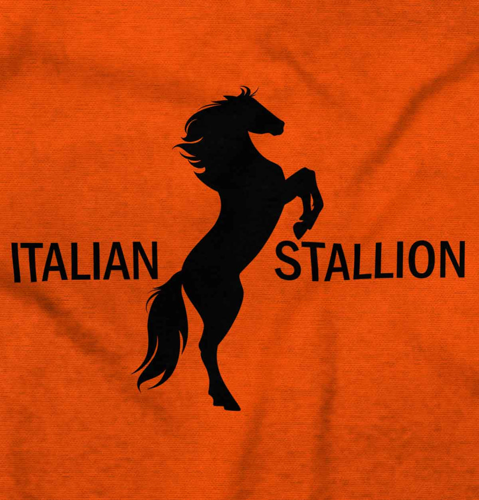 Italian Stallion Romper Bodysuit-Direct To Garment Print-Brisco Baby