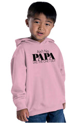 No Papa Like Me Toddler Pullover Hoodie-Direct To Garment Print-Brisco Baby