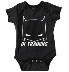 Batbaby In Training Romper Bodysuit-Misc-Brisco Baby