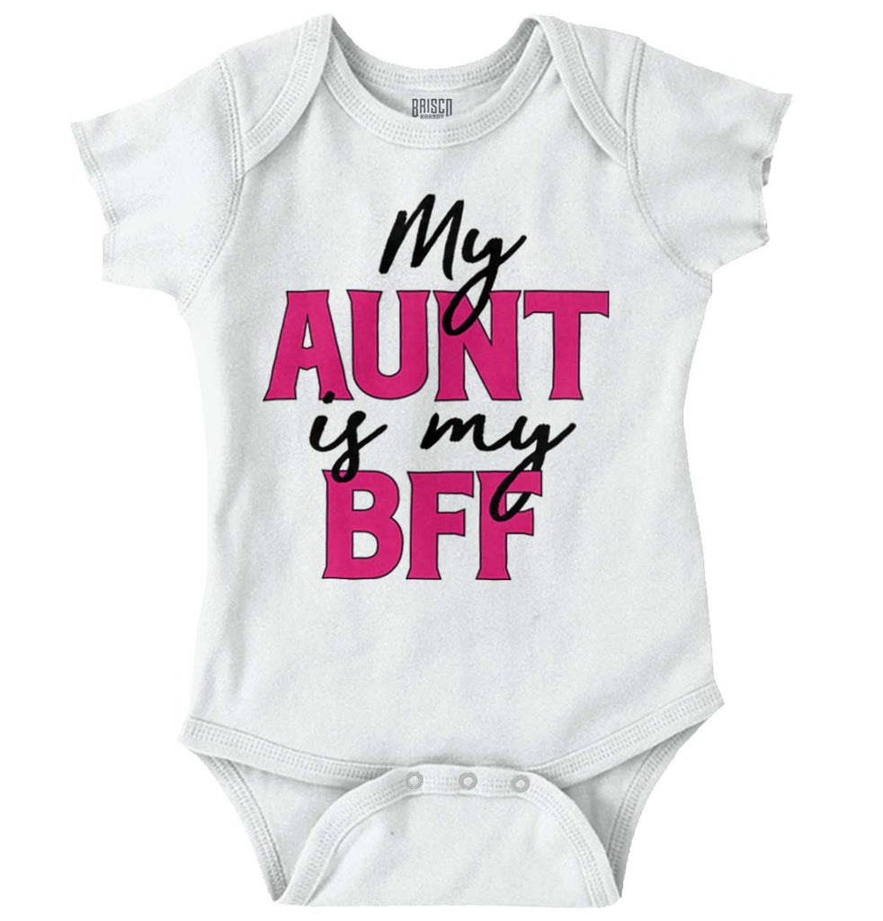 Aunt BFF Romper Bodysuit-Direct To Garment Print-Brisco Baby
