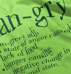 Hangry Definition Romper Bodysuit-Direct To Garment Print-Brisco Baby