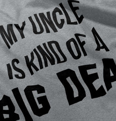 My Uncle Big Deal Romper Bodysuit-Direct To Garment Print-Brisco Baby