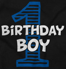 Birthday Boy Romper Bodysuit-Direct To Garment Print-Brisco Baby