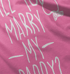 Marry My Daddy Baby Polka Dot Skirt Dress-Direct To Garment Print-Brisco Baby