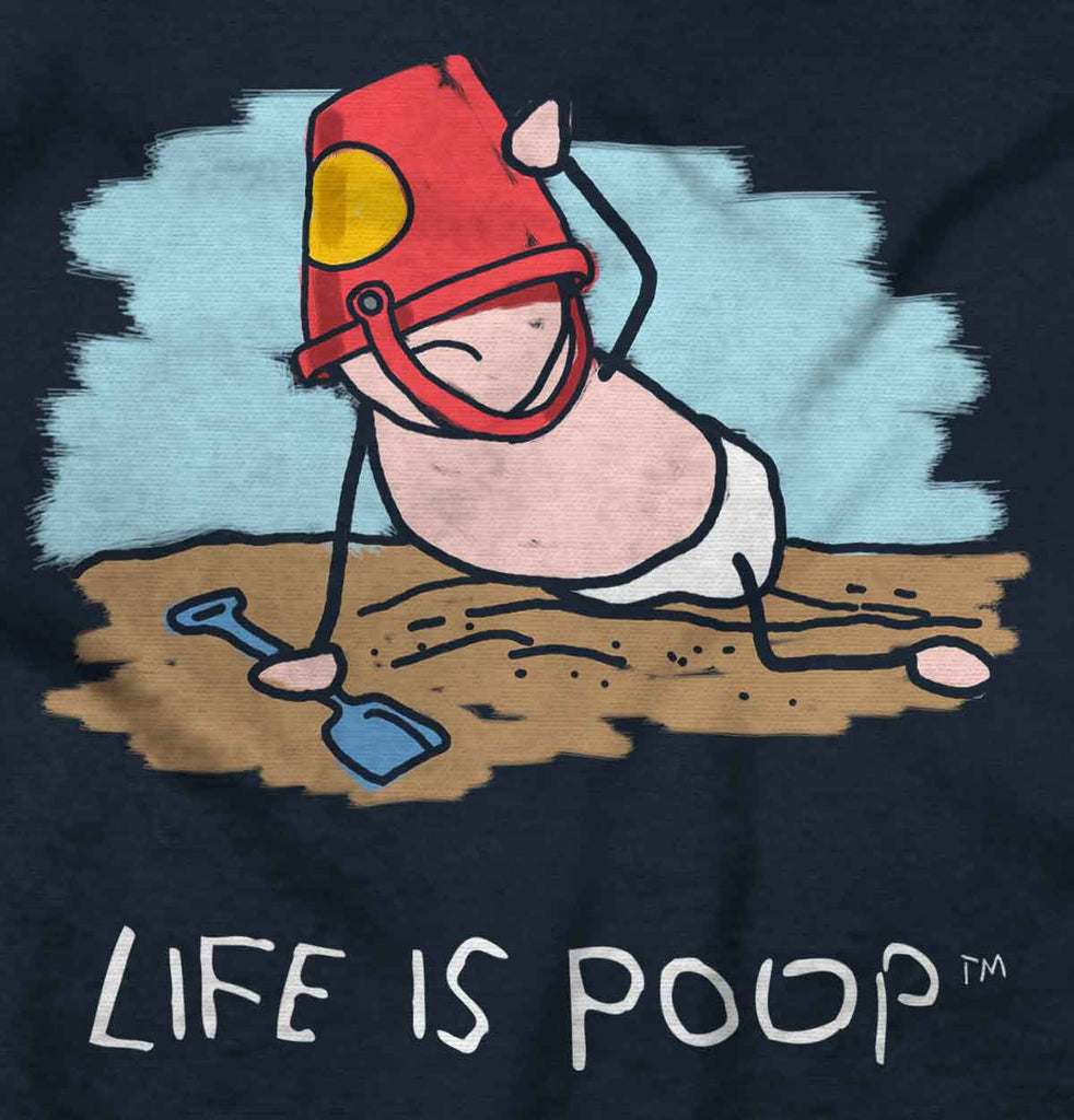 Baby Beach Infant Toddler T Shirt-Direct To Garment Print-Brisco Baby