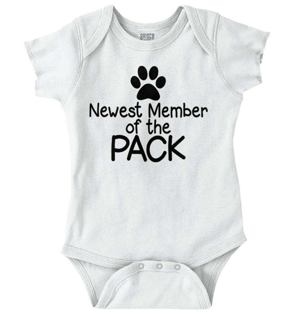 Member of the Pack Romper Bodysuit-Direct To Garment Print-Brisco Baby