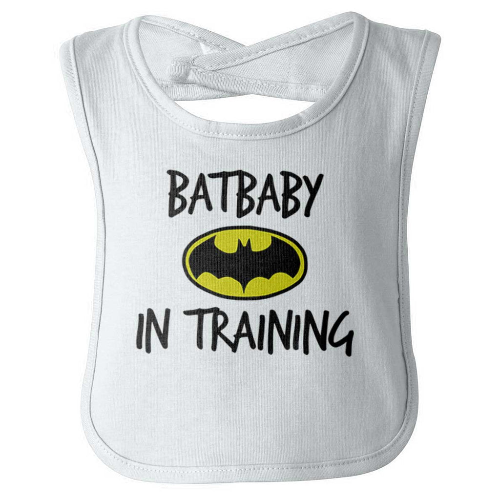 Batbaby Infant Baby Bib-Direct To Garment Print-Brisco Baby