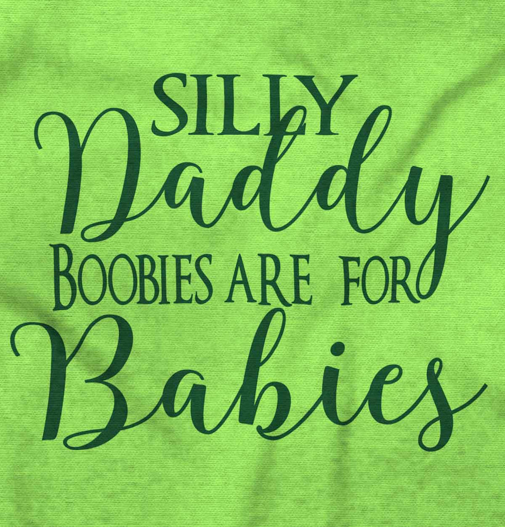 Boobies For Babies Romper Bodysuit-Direct To Garment Print-Brisco Baby