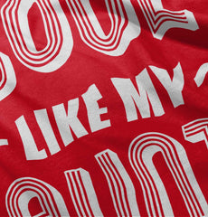 Aunt is Single Baby Polka Dot Skirt Dress-Direct To Garment Print-Brisco Baby