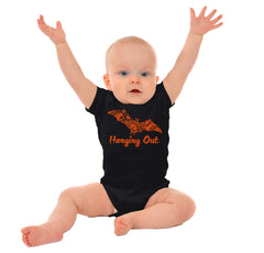 Hanging out Romper Bodysuit-Direct To Garment Print-Brisco Baby