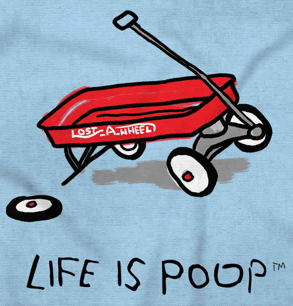 Broken Wagon Infant Toddler T Shirt-Direct To Garment Print-Brisco Baby