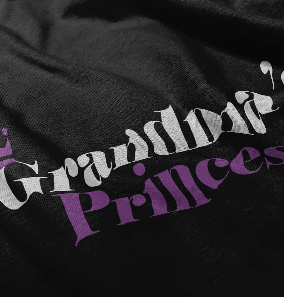 Grandma's Princess Infant Toddler T Shirt-Direct To Garment Print-Brisco Baby