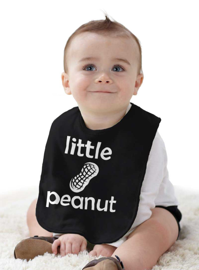 Little Peanut Infant Baby Bib-Direct To Garment Print-Brisco Baby