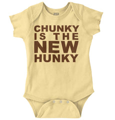 New Hunky Romper Bodysuit-Direct To Garment Print-Brisco Baby
