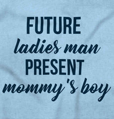 Future Ladies Man Infant Toddler T Shirt-Direct To Garment Print-Brisco Baby