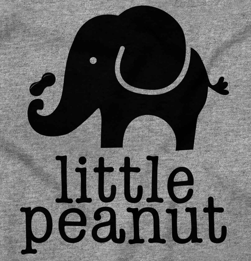 Elephant Peanut Romper Bodysuit-Direct To Garment Print-Brisco Baby