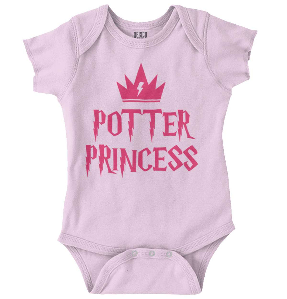 Potter Princess Romper Bodysuit-Direct To Garment Print-Brisco Baby