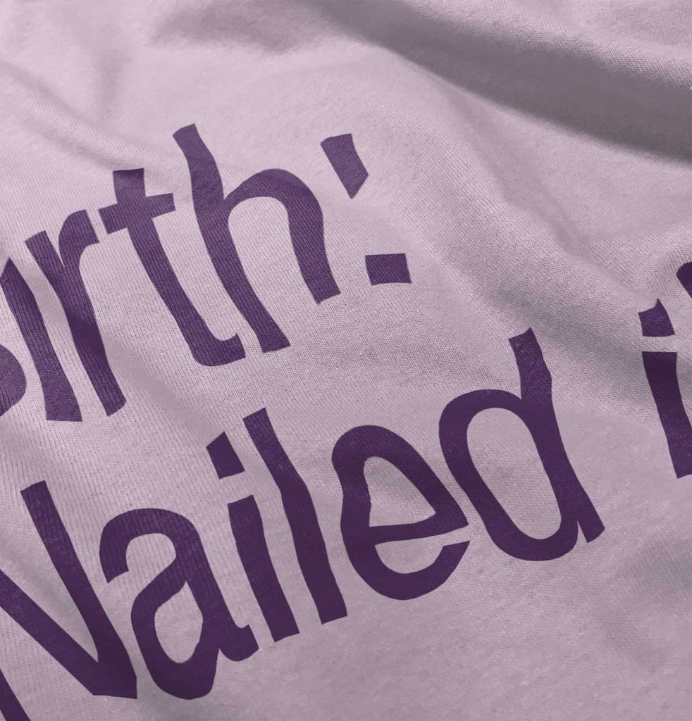 Nailed It Infant Baby Bib-Direct To Garment Print-Brisco Baby