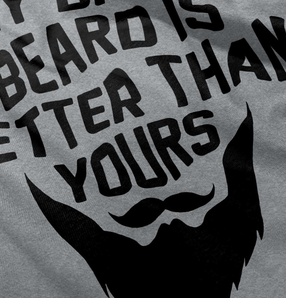 Dad's Beard Romper Bodysuit-Direct To Garment Print-Brisco Baby