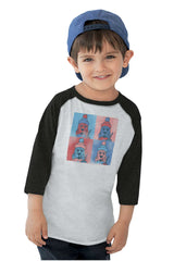 Graphic Slush Toddler Baseball-Direct To Garment Print-Brisco Baby