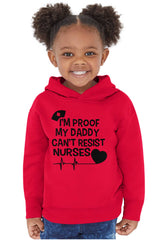 Can't Resist Nurses Toddler Pullover Hoodie-Direct To Garment Print-Brisco Baby