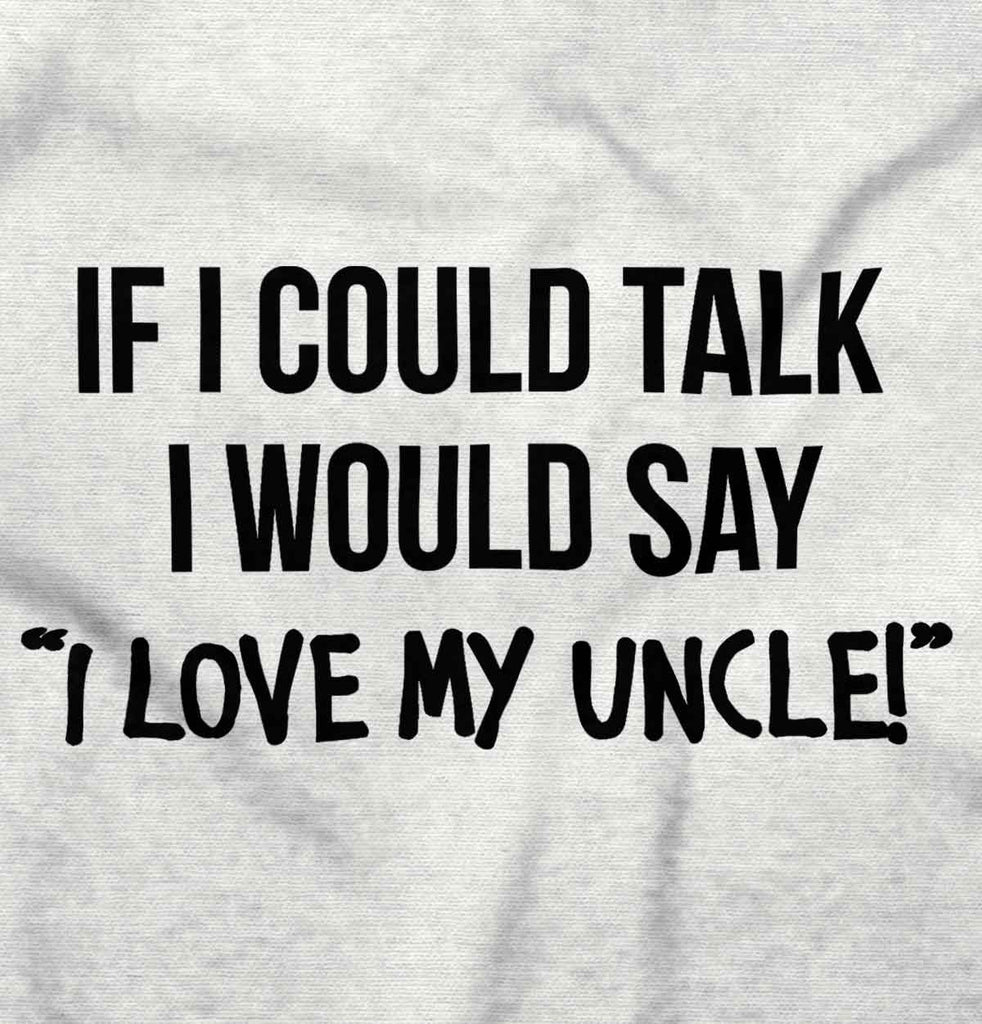 I Love My Uncle Toddler Romper Bodysuit-Direct To Garment Print-Brisco Baby