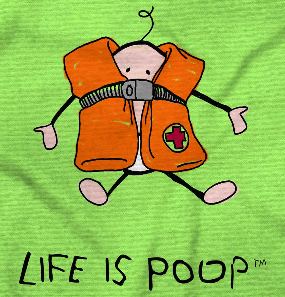 Baby Life Vest Infant Toddler T Shirt-Direct To Garment Print-Brisco Baby