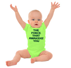 Force Awakens You Romper Bodysuit-Direct To Garment Print-Brisco Baby