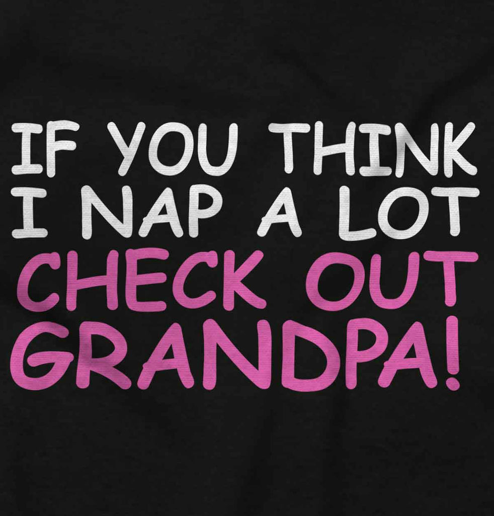 Check Out Grandpa Toddler Ruffle Bottom Tee-Direct To Garment Print-Brisco Baby