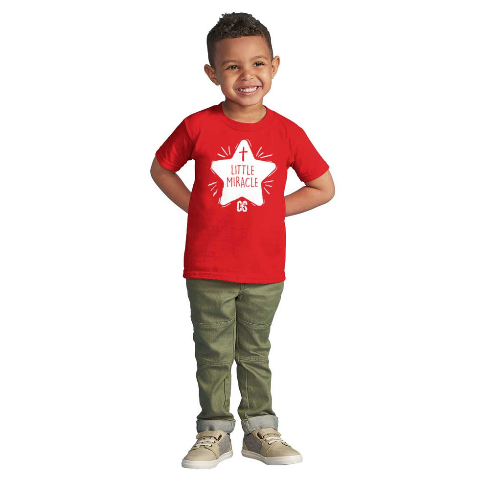 Little Miracle Infant Toddler T Shirt-Direct To Garment Print-Brisco Baby
