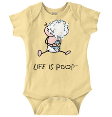 Baby Powder Romper Bodysuit-Direct To Garment Print-Brisco Baby
