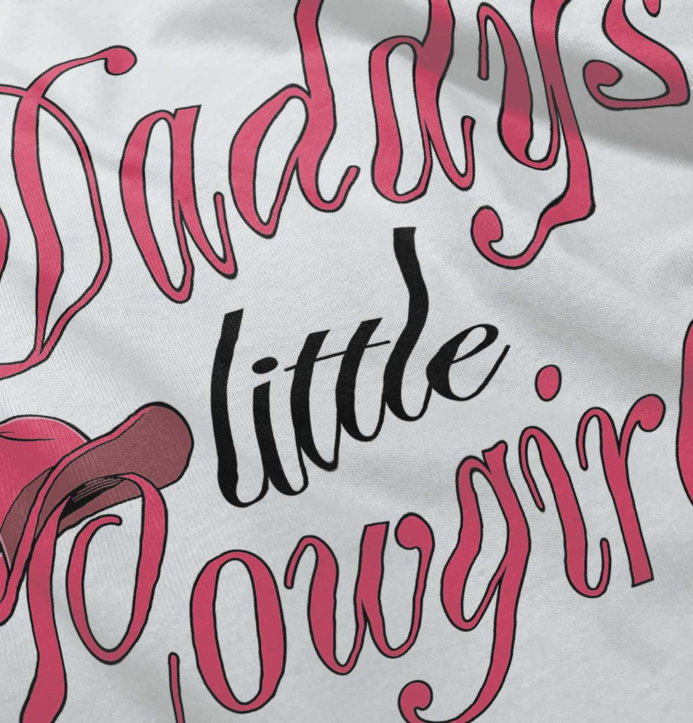 Little Cowgirl Infant Toddler T Shirt-Direct To Garment Print-Brisco Baby
