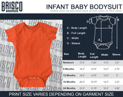 9 Months On The Inside Romper Bodysuit-Direct To Garment Print-Brisco Baby