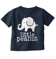 Elephant Peanut Infant Toddler T Shirt-Direct To Garment Print-Brisco Baby
