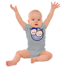 Boy and Girl Logo Romper Bodysuit-Direct To Garment Print-Brisco Baby