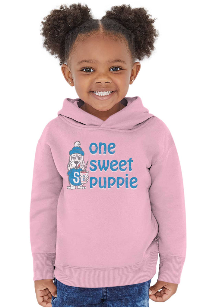 Sweet Puppie Toddler Pullover Hoodie-Direct To Garment Print-Brisco Baby