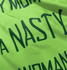 Nasty Woman Romper Bodysuit-Direct To Garment Print-Brisco Baby