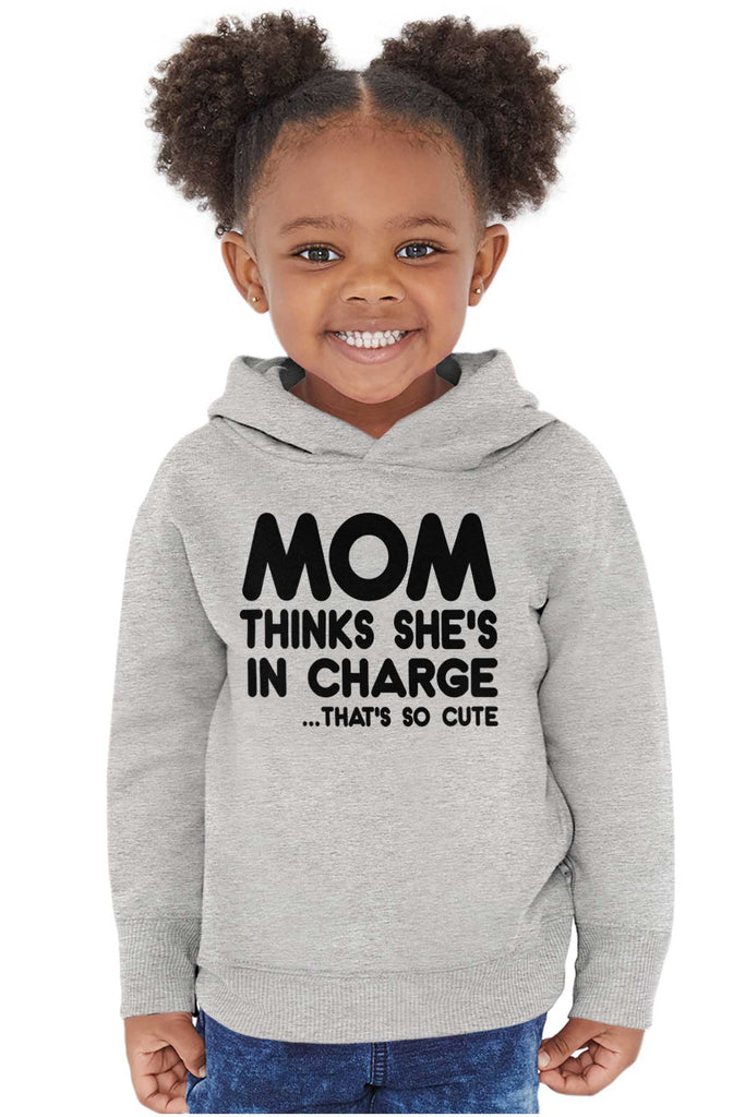 In Charge Toddler Pullover Hoodie-Direct To Garment Print-Brisco Baby