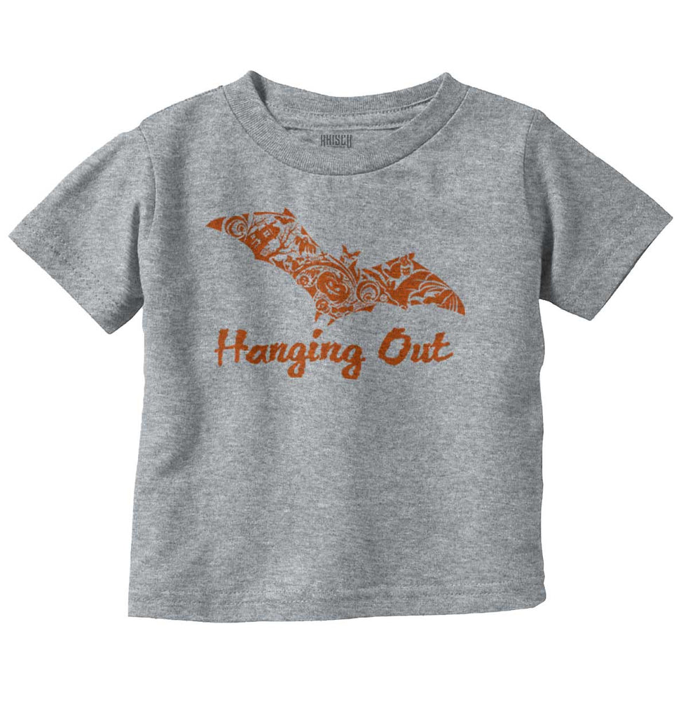 Hanging out Infant Toddler T Shirt-Direct To Garment Print-Brisco Baby