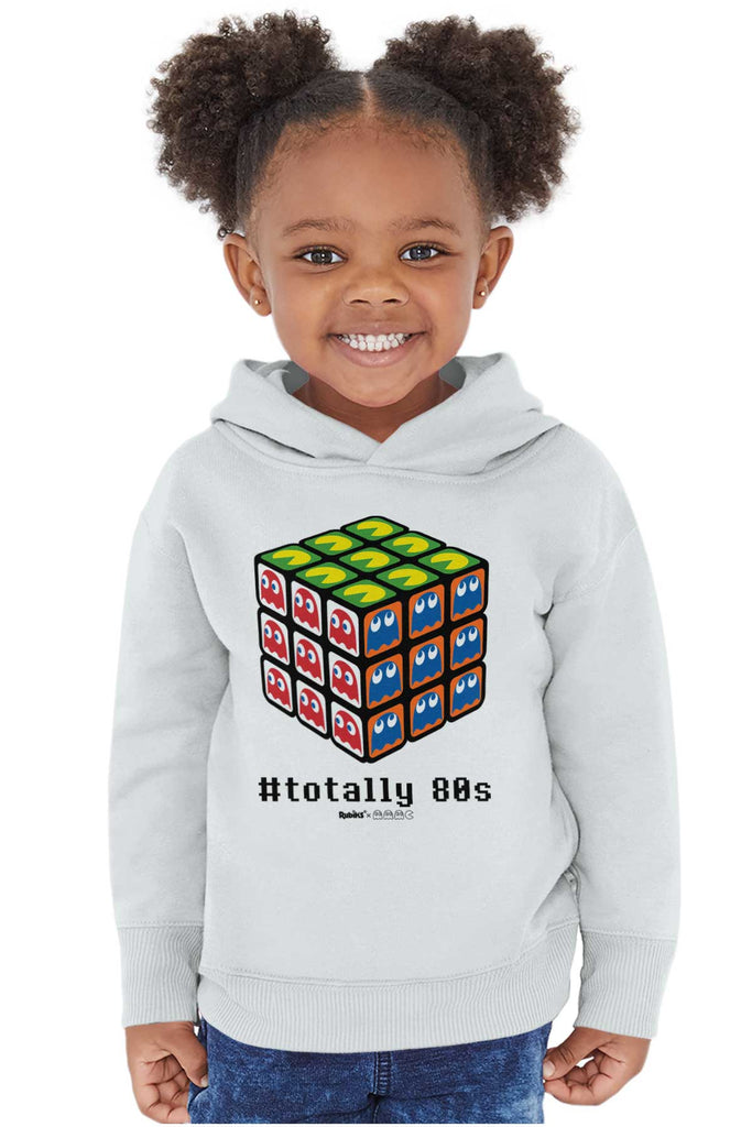 Totally 80s Toddler Pullover Hoodie-Direct To Garment Print-Brisco Baby