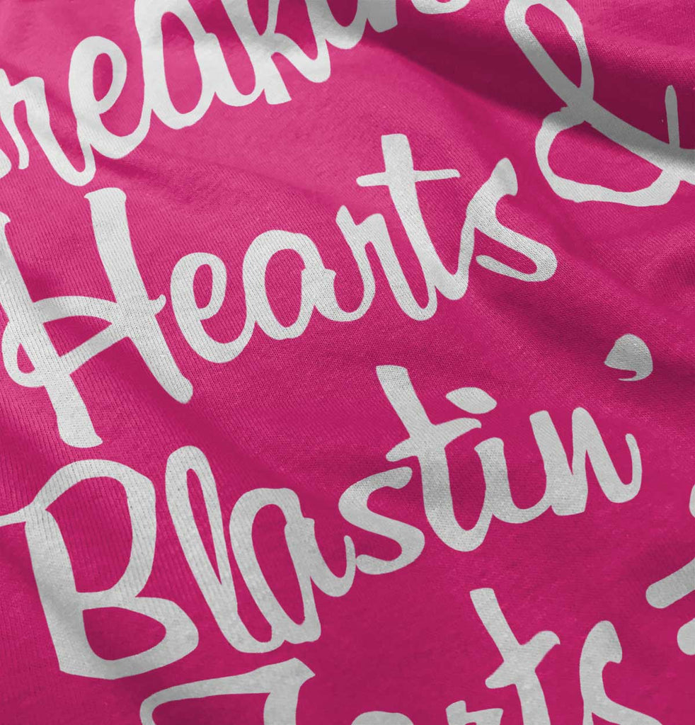 Blastin Farts Toddler Ruffle Bottom Tee-Direct To Garment Print-Brisco Baby