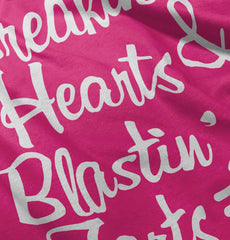 Blastin Farts Toddler Ruffle Bottom Tee-Direct To Garment Print-Brisco Baby