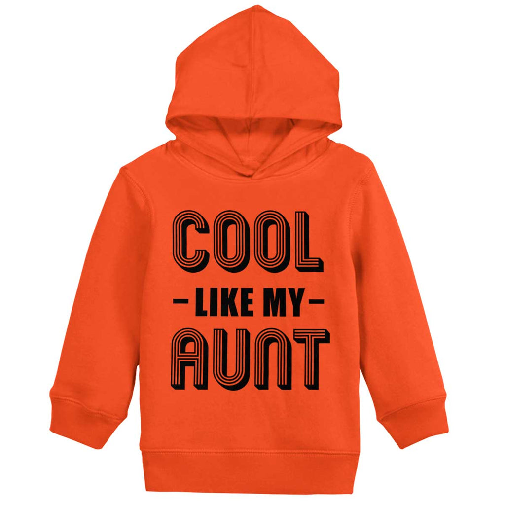 Aunt is Single Toddler Pullover Hoodie-Direct To Garment Print-Brisco Baby