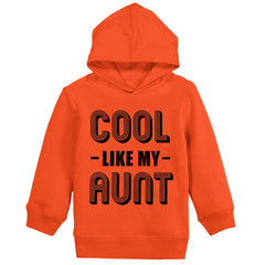 Aunt is Single Toddler Pullover Hoodie-Direct To Garment Print-Brisco Baby