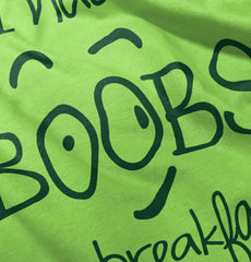 I Had Boobs Romper Bodysuit-Direct To Garment Print-Brisco Baby