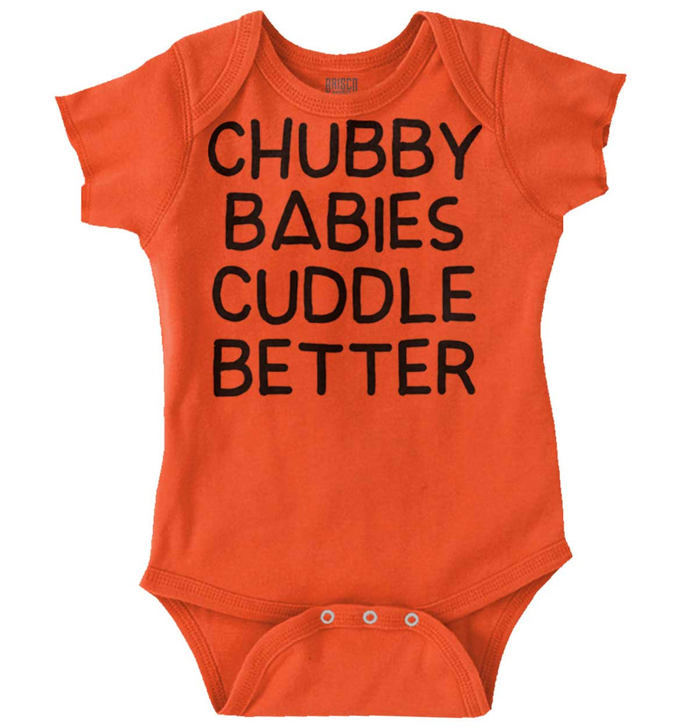 Chubby Babies Romper Bodysuit-Direct To Garment Print-Brisco Baby