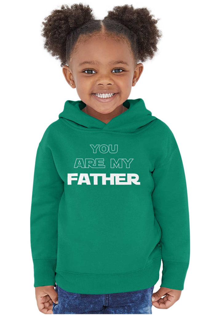 You Are My Father Toddler Pullover Hoodie-Direct To Garment Print-Brisco Baby