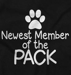 Member of the Pack Toddler Football Jersey Tee-Direct To Garment Print-Brisco Baby