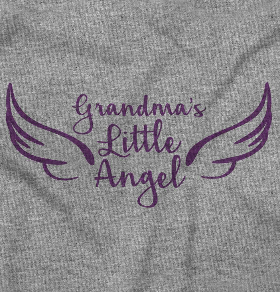 Grandma's Little Angel Infant Toddler T Shirt-Direct To Garment Print-Brisco Baby